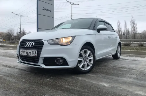 Дефлекторы окон (ветровики) Audi A1 Hb 5d 2012 (Ауди А1) Кобра Тюнинг